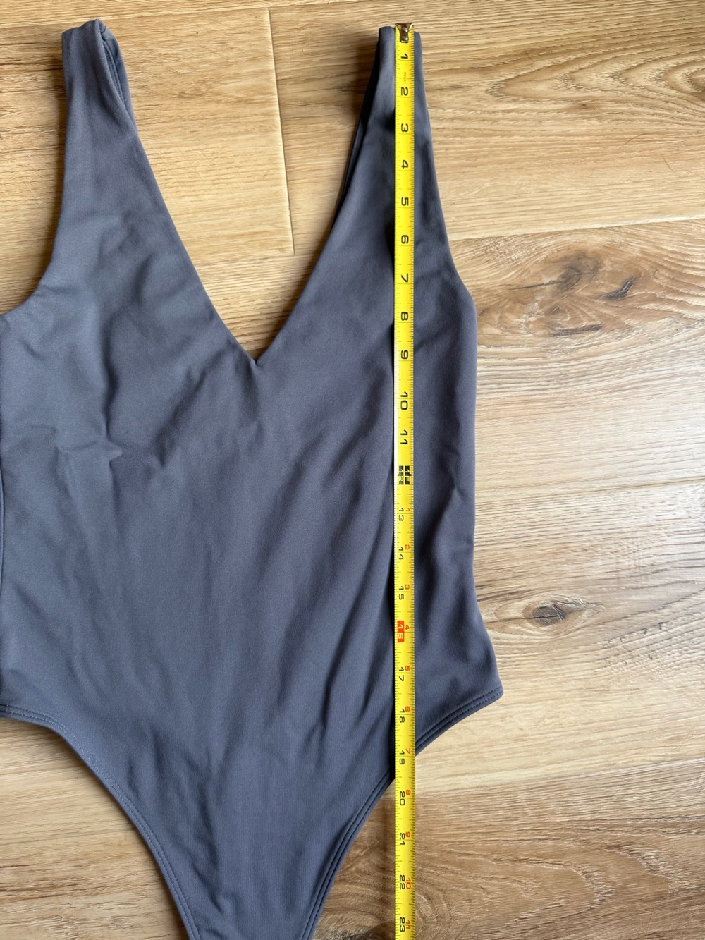Babaton Aritzia One-Piece bodysuit in Charcoal